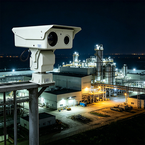 Caméra thermique PTZ de surveillance longue portée à double capteur, 360° °   Rotation sans fin pour la surveillance des ports et des aéroports - Product Image 3