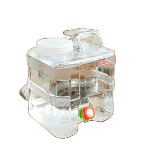 Cubo de agua para exteriores, almacenamiento de agua para el hogar, montado en vehículo, con grifo, gran capacidad, cubo para almacenamiento de agua potable - Product Image 4