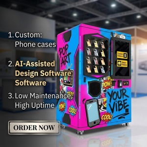 Kiosque intelligent pour la vente de coques de téléphone personnalisées, machine à impression <span class=keywords><strong>photo</strong></span> instantanée DIY avec écran tactile pour centre commercial, aéroport - Product Image 1