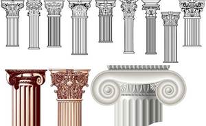 เสาโรมันตกแต่งผนังภายนอก JUNVISTA ทำจากโพลีสไตรีน EPS ทนทาน กันน้ำ เป็นมิตรกับสิ่งแวดล้อม ทนแดด - Product Image 3