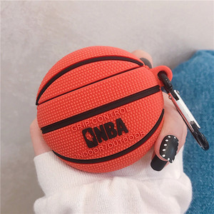 Venta caliente lindo 3D baloncesto fútbol diseño auricular caso con Clip para <span class=keywords><strong>Airpods</strong></span> <span class=keywords><strong>Pro</strong></span> dibujos animados fútbol suave cubierta para <span class=keywords><strong>Airpods</strong></span> 1/2/3 - Product Image 4