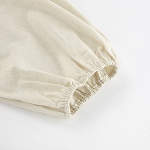 שמלת קיץ לבנה עם שרוולים נפוחים, גזרה בוהו, צווארון לב, שמלת מיני בייבידול, בגדי קיץ לנשים - Product Image 5