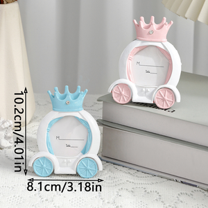 Bingkai foto anak, mahkota kreatif, Resin, bingkai foto bayi, hadiah pernikahan - Product Image 2