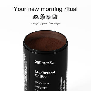 Частная Марка 6 в 1 органический Chaga Cordyceps Ganoderma <span class=keywords><strong>Reishi</strong></span> Lions грива растворимый грибной кофейный порошок - Product Image 2