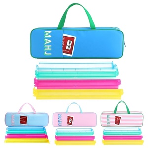 Bolsa de Almacenamiento de Lujo para Mahjong, Plegable, Ecológica, Duradera, Portátil, Multifuncional, para Artículos de Aseo y Cosméticos, Grande - Product Image 1