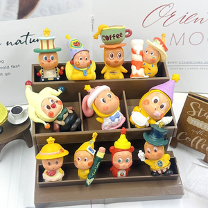 Figurines mignonnes pour voiture et décorations de bureau - Ornements tendance style <span class=keywords><strong>anime</strong></span> en PVC, thème fantastique et science-fiction, porte-stylos rotatif PHJ - Product Image 4