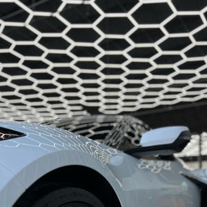 Lámpara de techo antideslumbrante de SUEZ, luces led para túnel, tienda de luces para Taller, luz led hexagonal para garaje, luz led hexagonal - Product Image 1