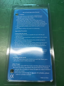 Torche à main à allumage automatique certifiée CE avec valve, torche de soudage oxy-propane, briquet pour <span class=keywords><strong>bouteille</strong></span>, pièces détachées de réfrigérateur - Product Image 6