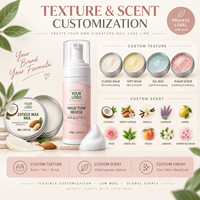 Kit de Préparation Professionnel pour Manucure Qualité Salon : Préparation Cutanée Avant Vernis Gel, Huile d'Amande, Vitamine E, Mousse Magique, Cire à Cuticules pour Ongles
