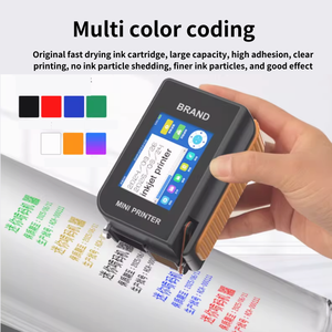 Hoge Adhesie Draagbare Inkjetprinter Van Goede Kwaliteit Mini Handheld Voor Gebogen Oppervlak Datumcodering 600Dpi Multi-Materiaaldruk - Product Image 4