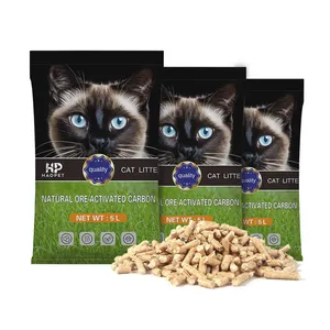 Großhandel Holz pellet Katzenstreu Beste Qualität Platin Plus Kiefernholz Cat & Kitten Wurf Holzpellets 20L Beutel