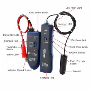 Localizador de Cables Subterráneos, Detector de Cables Enterrados NF-816 - Product Image 1