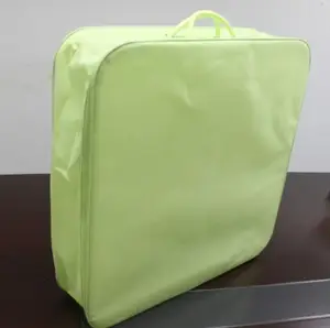 Custom printed clear plastic blanket bag with factory price