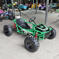 Go Kart Todoterreno de Gasolina de 212 CC y 4 Tiempos de Alto Rendimiento, Buggy Todoterreno Resistente para Adultos y Adolescentes, Vehículo de Carreras para Exteriores