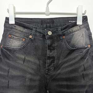 <span class=keywords><strong>Jeans</strong></span> attillati in Denim consumati produttore di pantaloni a basso prezzo Designer Street Acid Wash Vintage a <span class=keywords><strong>vita</strong></span> media Ropa De Hombre Jean Men - Product Image 2