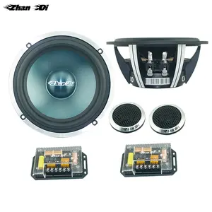 OEM Factory Aluminium Basket Woofer Bass Mobil Audio 6.5 Inci Speaker Jarak Jauh