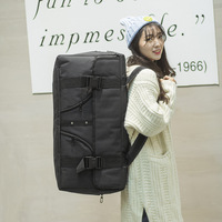 Sac de voyage imperméable en polyester à grande capacité, à porter à la main, pour les voyages longue distance avec rangement pour couette