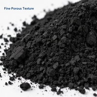 Poudre de charbon actif pour la purification pharmaceutique et alimentaire