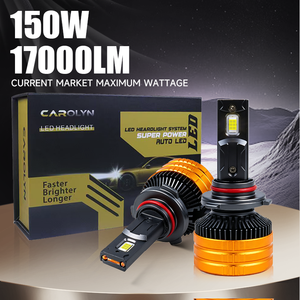 ไฟรถยนต์ LED กำลังสูง 140W 17000lm สว่างพิเศษ ท่อทองแดงคู่ H7 Luces Led Auto H4 H11 ไฟหน้า LED - Product Image 1