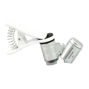 60X led clip tattoo magnifying glasses for reading