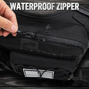 Échantillon gratuit 2025 Meilleure nouveauté Sac de poitrine tactique Hip Hop Sacs à bandoulière à vendre - Product Image 6