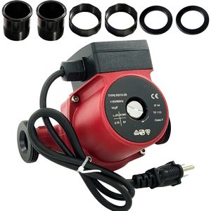 Bomba Circuladora de Agua Caliente JUNHEKJ 115V 0.12 HP Conexión de Brida de 1-1/2 Pulgadas Alimentada por Energía Solar Para Grundfos UP15-29SU - Product Image 6
