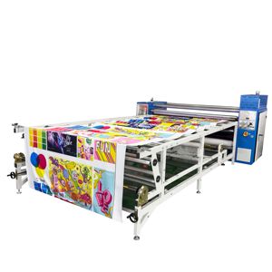 Hot Selling Semi-Automatic Manual Grade Roller <b>Printing</b> <b>Machine</b> High Output Heat Press Garments Industries' Choice 110V Motor - Product Image 5