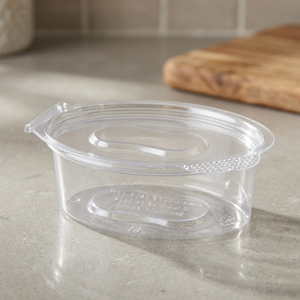 กล่องเก็บอาหารพลาสติก PETG ทรงกลม Mucit Home พร้อมฝาปิดแบบ Snap Top และโลโก้ที่กำหนดเองได้ - Product Image 2