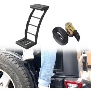 For Wrangler Bronco T300 Backup Tire Climbing <b>Ladder</b> Backup Tire Stepping <b>Ladder</b> <b>Ladder</b> Modification Accessories - Product Image 2