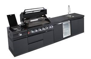 Armoires Modulaires Attachables Cuisine BBQ Extérieure Ensemble Complet pour Meubles d'Extérieur Parties Plaque Chauffante - Product Image 3