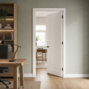 Puerta Interior de Madera Sólida con Diseño de Panel Natural, Tamaño Personalizado, Puerta Lisa para Dormitorio, Sala de Estar, Renovación del Hogar - Product Image 3