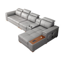Sofá cama plegable multifuncional de doble propósito, sofá retráctil de tela tecnológica para sala de estar pequeña.