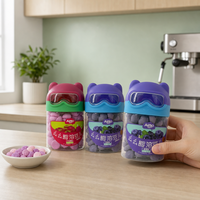 Aimo kant-en-klare knapperige zoete biscuits – smelten in de mond. Meerdere fruit smaken. 14 gram. Verpakkingsdozen.