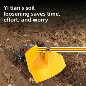 Motoculteur <span class=keywords><strong>Électrique</strong></span> Rotatif à Brancher pour Usage Agricole et Jardinage - Puissance 2800W, Boîte de Vitesses Multifonctionnelle pour Désherbage, Ameublissement du Sol et Labourage - Product Image 4