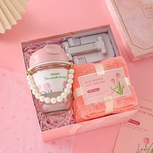 Ensemble d'entreprise 3-en-1 Yy974 : Parapluie, Tasse et Serviette – Cadeaux promotionnels de luxe pour entreprises, idées d'emballage cadeau pour mariage - Product Image 2