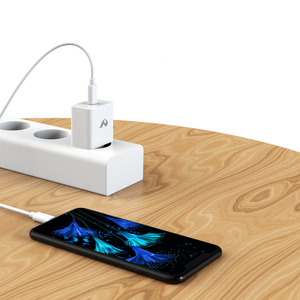 Enjoy-PD 18W Max. 5V/3A 9V/2A 12V/1.5A Type C Adaptateur de charge pour téléphone portable Adaptateur réseau - Product Image 3