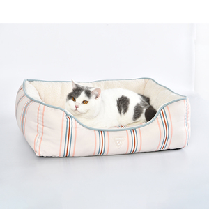 Sofá ortopédico rectangular para mascotas, cama lavable para cachorros grandes, medianos y pequeños - Product Image 5