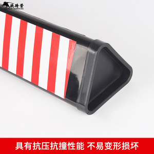 แท่งกั้นยางรถยนต์แบบพกพา สีแดงน้ำเงิน มองเห็นได้ชัดเจน ทำจากพลาสติก ใช้สำหรับกั้นถนน เพื่อความปลอดภัย ป้องกันการจอดรถโดยไม่ได้รับอนุญาต อุปกรณ์รักษาความปลอดภัยสำหรับยานพาหนะ - Product Image 4