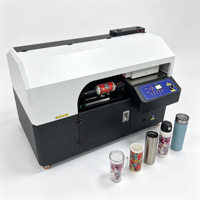 Impresora Digital Cilíndrica UV 360, Impresora Rotativa de Inyección de Tinta para Tazas, Botellas, Vasos, Vidrio y Cerámica, Impresión de Alta Velocidad