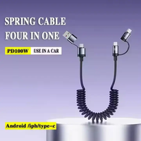 100W 6A Emark USB C PD cable de carga rápida PD cable 100W tipo C a C 5A PP Cable DE DATOS trenzado 1m/2m/3M para teléfonos móviles