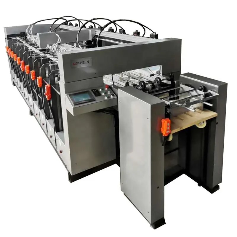 857 CE approved paper collating machine for mix pages to make a booklet