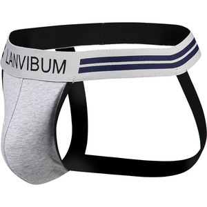 Sous-vêtements de sport pour hommes à double cordon |   Boxers en coton <span class=keywords><strong>taille</strong></span> moyenne <span class=keywords><strong>grande</strong></span> <span class=keywords><strong>taille</strong></span> sexy et respirants |   Tongs confortables et élégantes pour adultes - Product Image 5