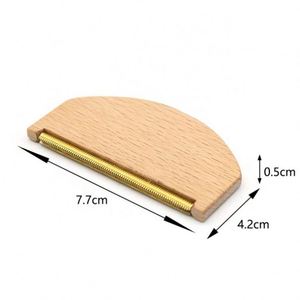 Removedor de Bolitas de Tejidos Múltiples de Madera de Haya con LOGO Personalizable para Suéteres de Cachemira - Product Image 3