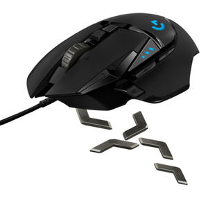 Logitech เมาส์ G502เล่นเกมฮีโร่แบบเดิมเมาส์16000DPI เมาส์เล่นเกม E-Sports ประสิทธิภาพสูงเมาส์ <span class=keywords><strong>Microsoft</strong></span> - Product Image 6