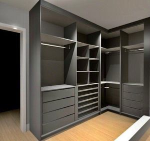 Allure Modern <strong>Design</strong> Walk-In <strong>Closet</strong> Custom Bedroom Storage Wardrobe with Durable Folding Drawer Space-Saving Furniture <strong>Closet</strong> - Product Image 4