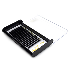 QingDao Artstar lashes marque Mat <span class=keywords><strong>Double</strong></span> Conseils <span class=keywords><strong>0</strong></span>.15/<span class=keywords><strong>0</strong></span>.20mm Ellipse Plat Extension De Cils - Product Image 4