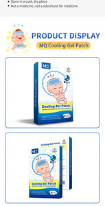 8 Uds MQ Extracto de hierbas continuo transpirable agradable a la piel suave comodidad productos para el cuidado de la salud parche de gel refrigerante - Product Image 6