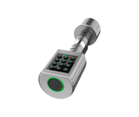 Cilindro de Cerradura Inteligente para Puerta, Estándar Europeo, Aplicación Tuya, Tarjeta RFID, Huella Dactilar Biométrica, Cerradura Inteligente Ttlock