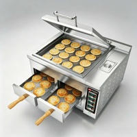 Kommerzieller Fleischpasteten-Ofen mit Großer Kapazität, Fladenbrot-Backmaschine, Elektrischer Bratofen für Chinesische Hamburger, Sesamkuchen