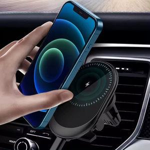 Chargeur magnétique sans fil 15W Chargeur de voiture Support de téléphone de voiture à charge rapide Support de téléphone magnétique puissant pour iPhone 12 13 14 15 - Product Image 6